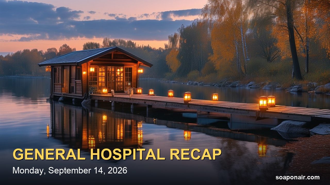 General Hospital Recap Monday, September 14, 2026: Britt Ends It, Joss Reports Anna