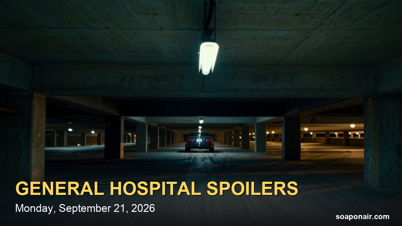 General Hospital Spoilers Monday, September 21, 2026: Carly Busts Charlotte's Setup