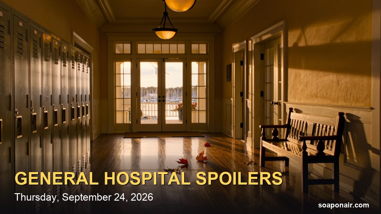 General Hospital Spoilers Thursday, September 24, 2026: Ava Goes to War Over Avery