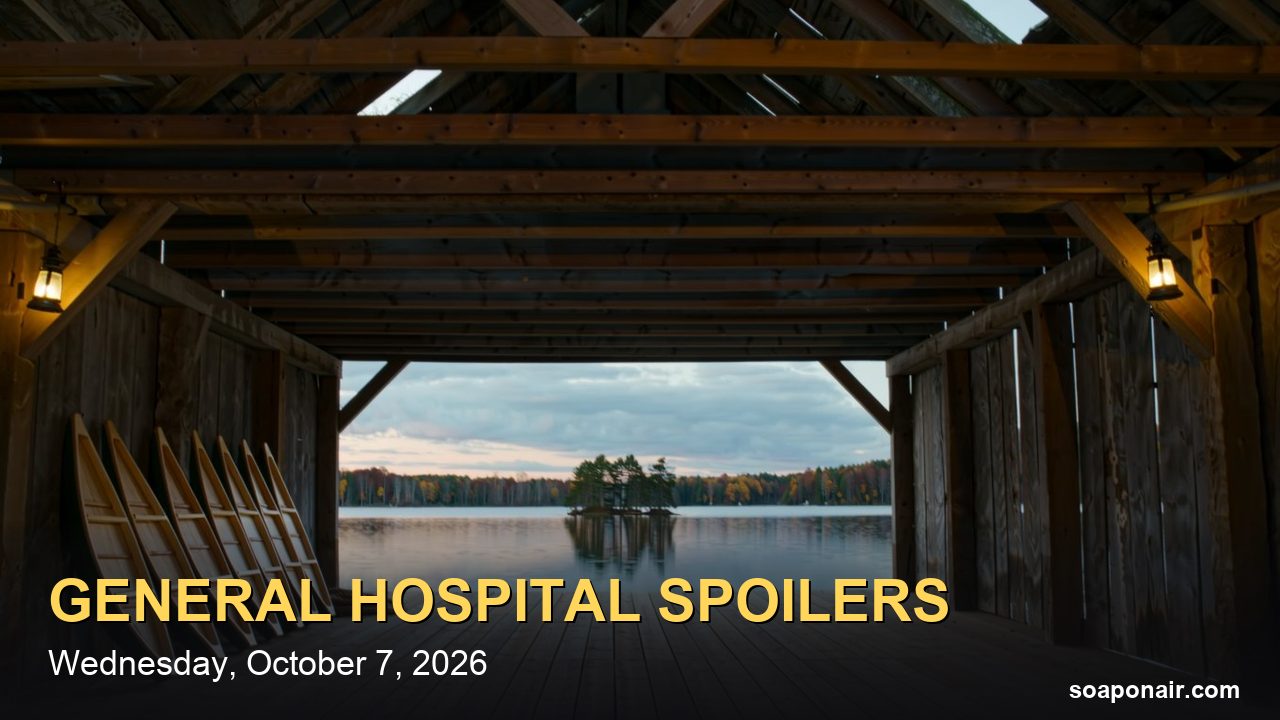 General Hospital Spoilers Wednesday, October 7, 2026: Carly Asks Anna for a Favor