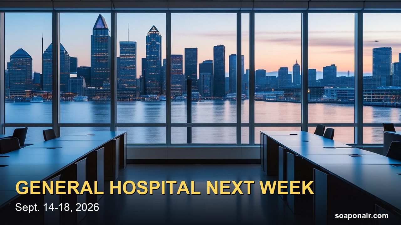 General Hospital Spoilers Next Week, Sept. 14-18, 2026: Nina Cracks Under WSB Pressure