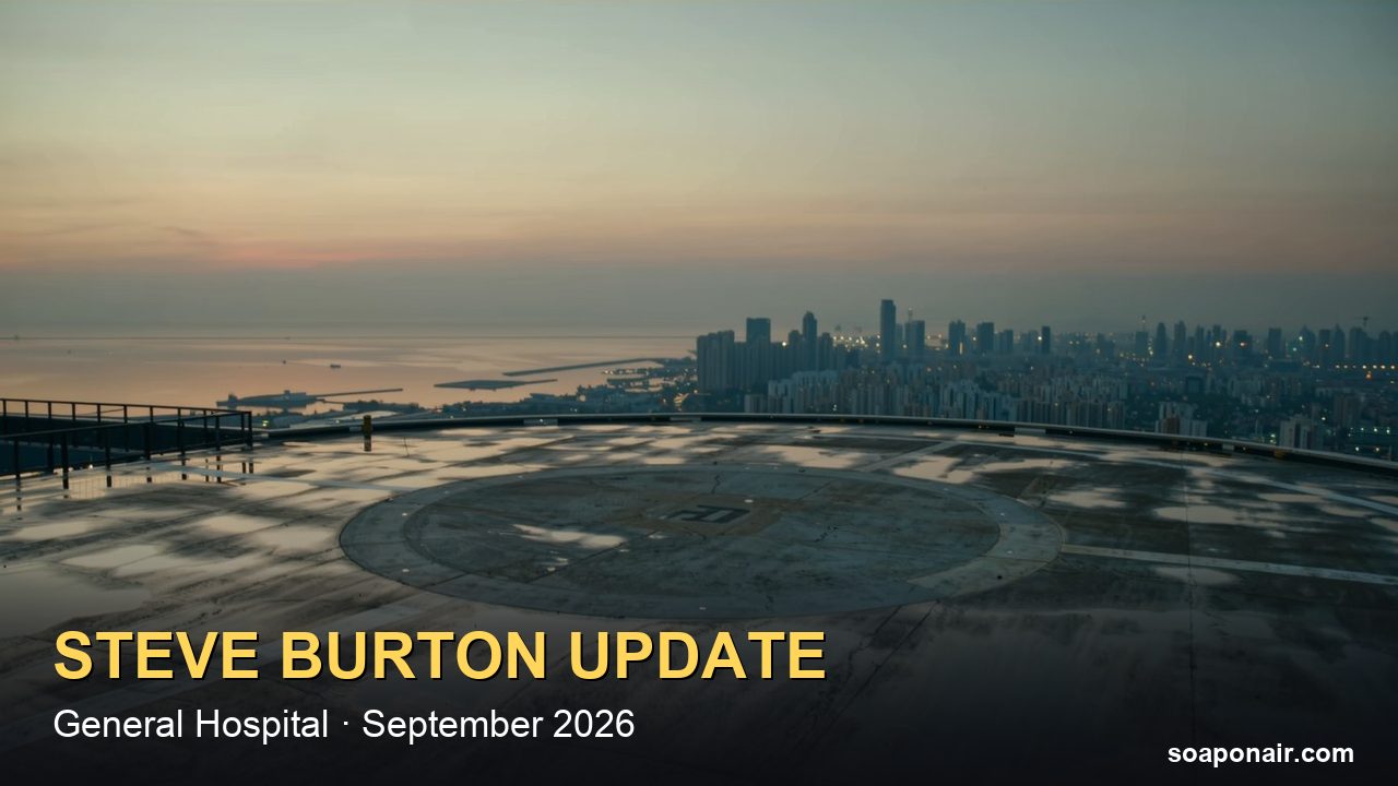 Steve Burton Update (Sept. 2026): Jason Lost Britt, and Burton's Next Job Is a Christmas Whodunit